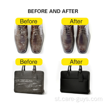 Leather Shoe Wax Polish Instant Leather Gvie Lihlahisoa tsa